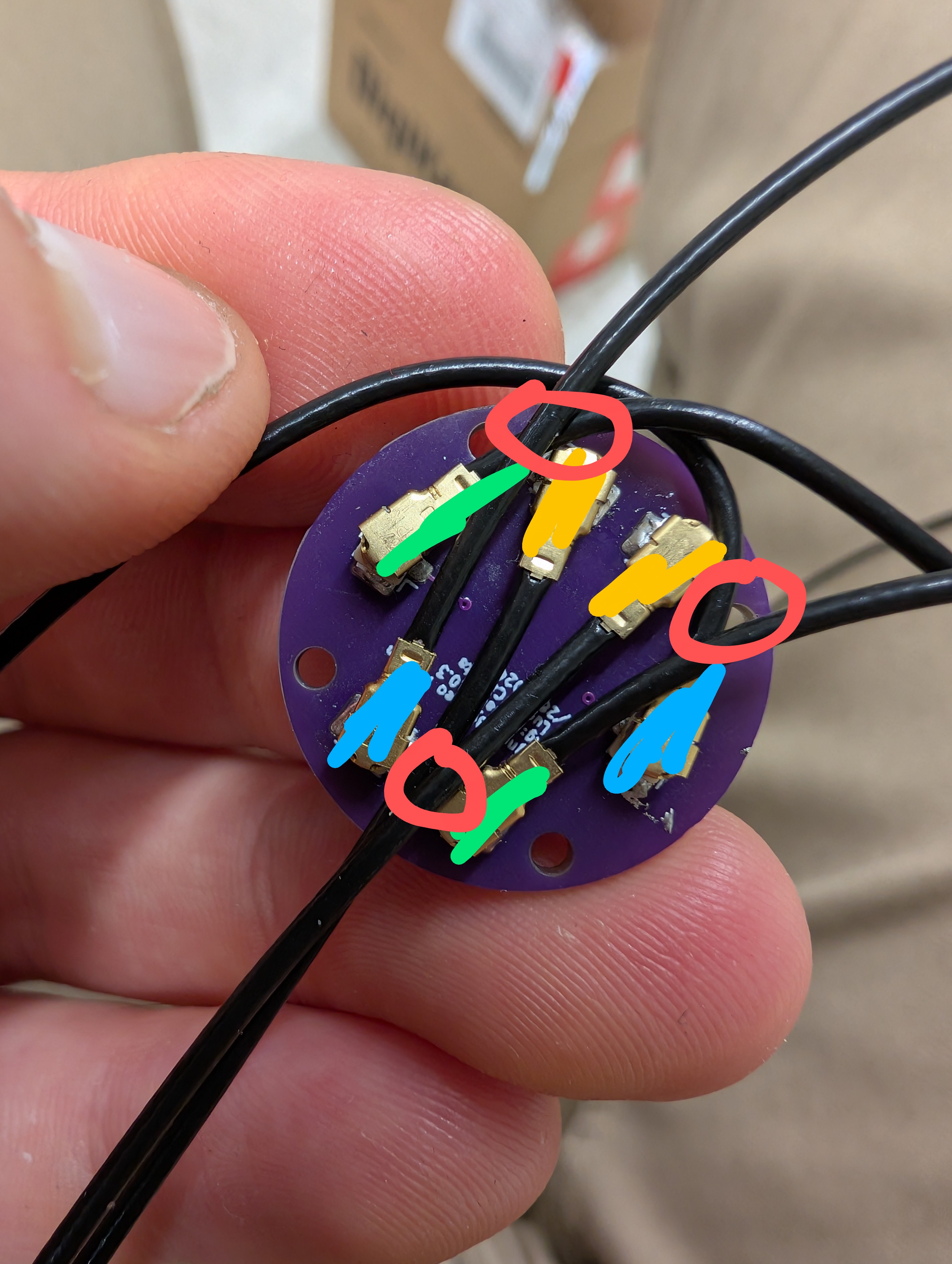 AMR PCB wiring