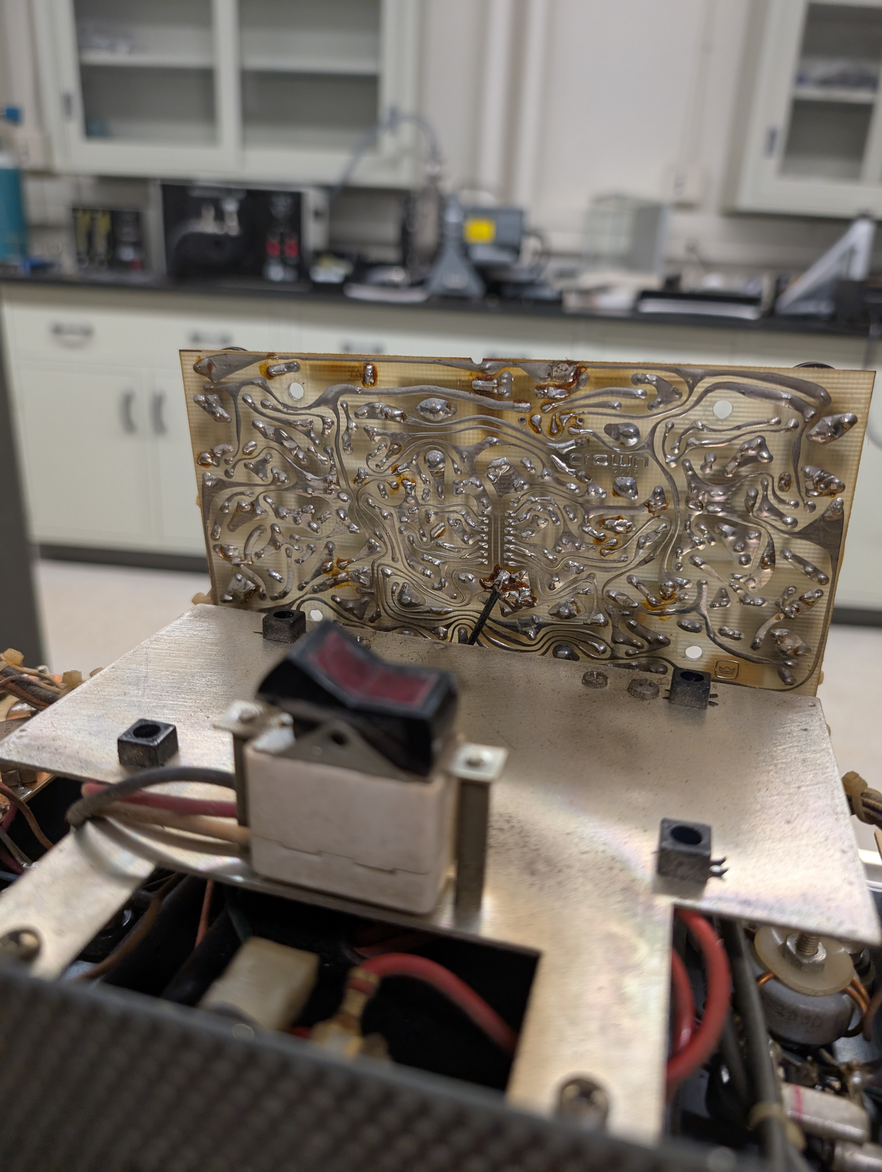 Crown amp PCB