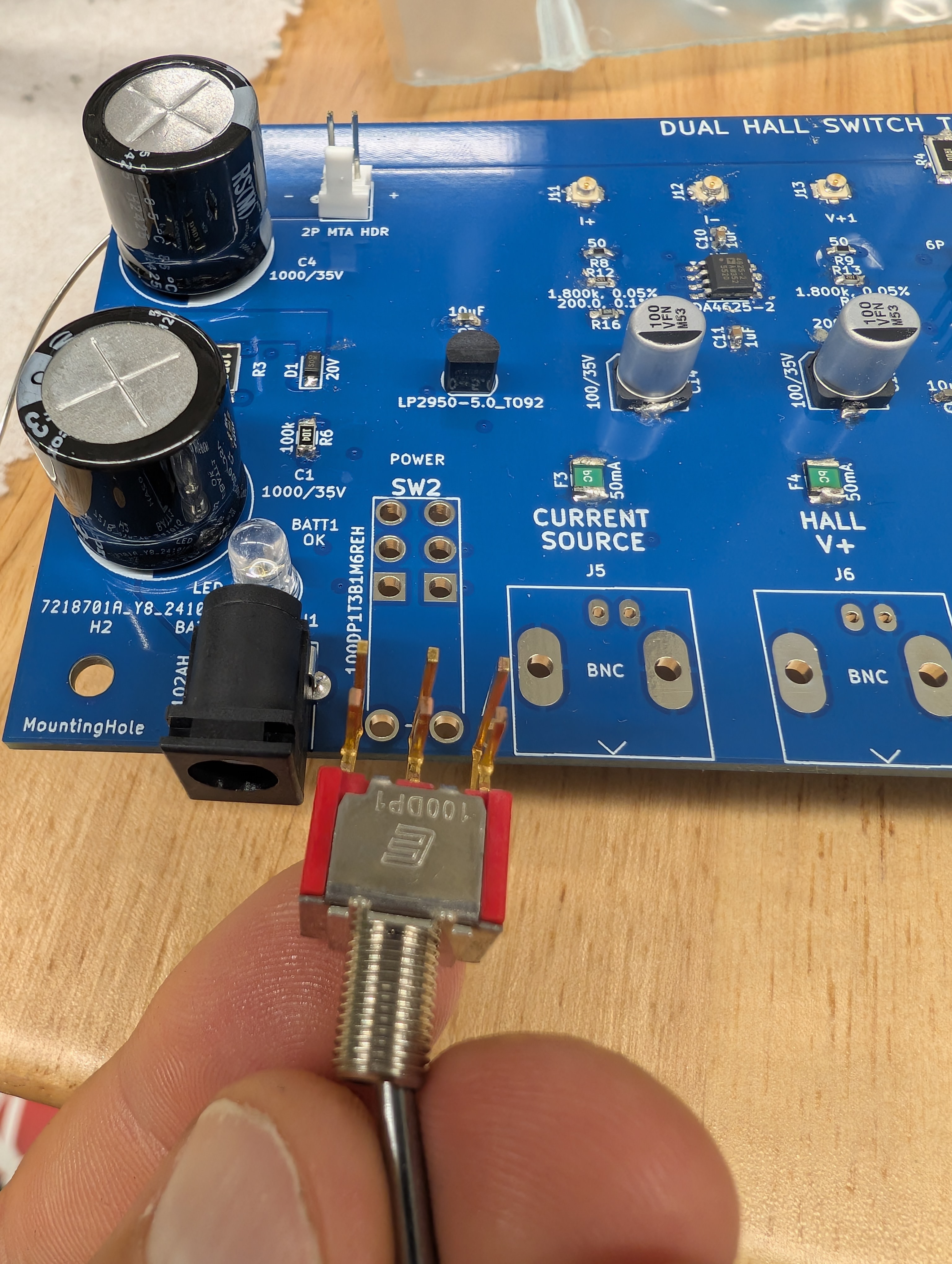 Dual Hall Check Footprints