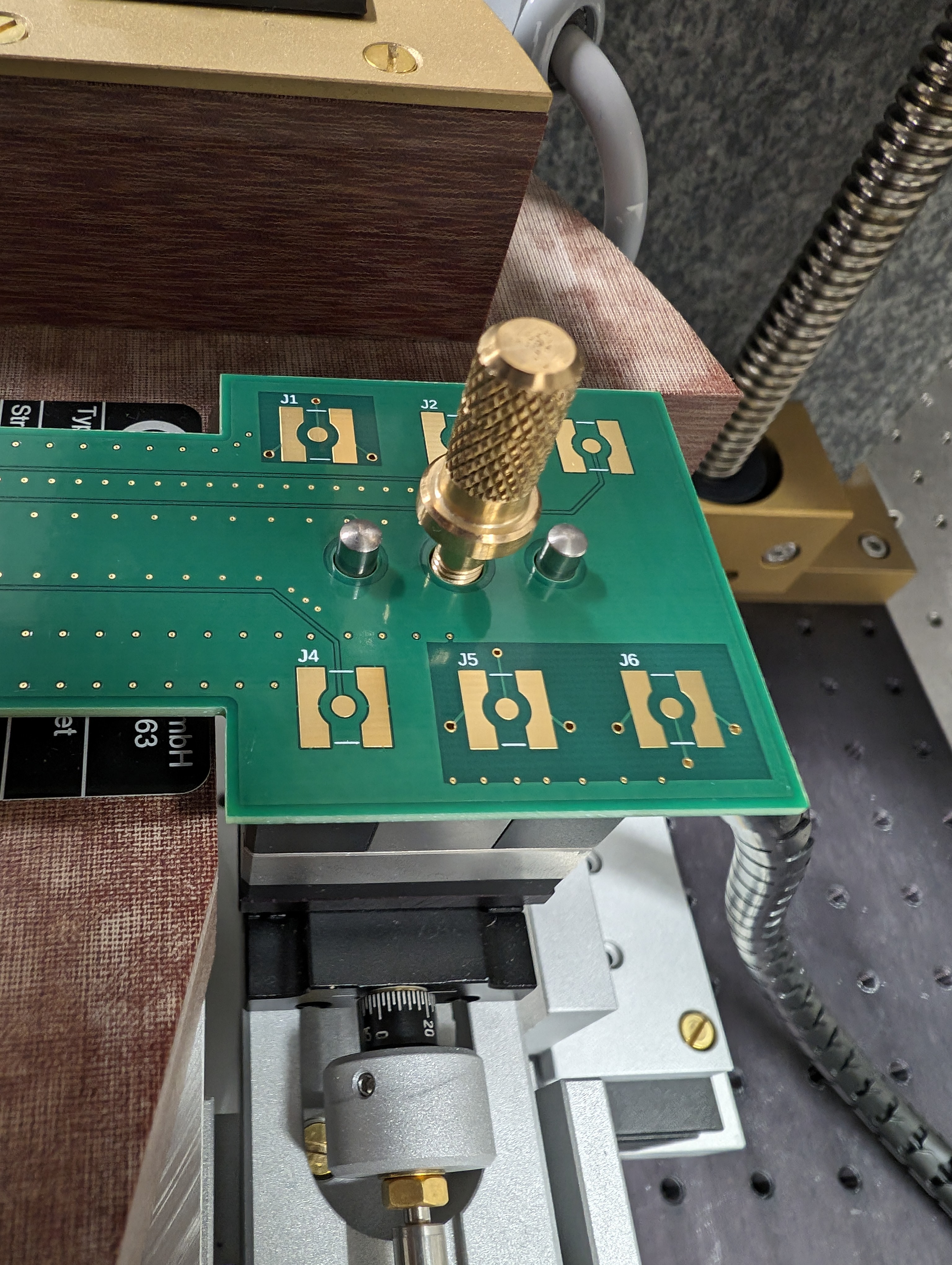MOKE PCB v2 mounted